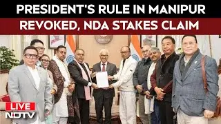 Manipur News LIVE | Manipur New CM | Manipur President's Rule Revoked | Manipur News Today