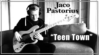 Bass solo over 
