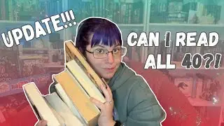Update! 40 books by 40 years old || 📚How many books have I read so far? ||