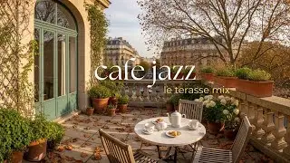 COFFEE SHOP JAZZ | PEACEFUL OPEN AIR CAFE VIBES ☕😌 | BACKGROUND