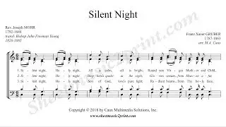 Silent Night - Choir SATB