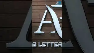 Illustrator tutorial | AB letter logo design | graphic tutorial #shorts