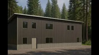 Dream 40x60 Barndominium: Ultimate Two-Story Kit!