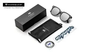 Gravity Designer Sunglasses in the Carbon Black x Silver Colour- Unboxing