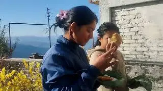 #आज हुआ थोरी का नामकरण#और क्या क्या बनाया हमने#@neema rautela#vlog#devbhumi#uttrakhand