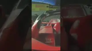 Charles Leclerc almost crashing with Kevin Magnussen