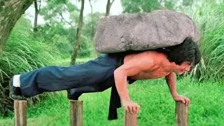 Weak Boy Does Pushups With a 300 Kg Rock in His Back, Soon, His Hand Becomes Unbreakable