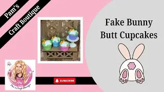 Fake Bunny Butt Cupcakes