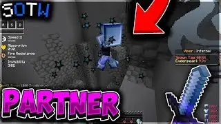 I KILLED A FAMOUS PARTNER ON SOTW + TOP RANK GIVEAWAY | Minecraft HCF