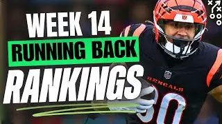 🔥 UPDATED Top 30 RB RANKINGS for Week 14 Fantasy Football 🚀 | Fantasy Football Rankings