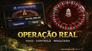 A JOGADA QUE LEVOU AOS 100K NA ROLETA 