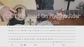 ( Paul Anka ) Put Your Head On My Shoulder - Fingerstyle TABS  |  Daniel Lavapiez