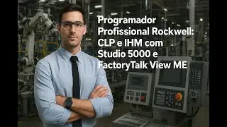 Programador Profissional Rockwell: CLP e IHM com Studio 5000 e FactoryTalk View ME