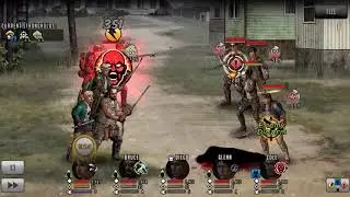 Walking Dead road to survival war vs -Phalanx-