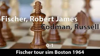 Fischer, Robert James -- Codman, Russell, Fischer tour sim 1964, 0-1