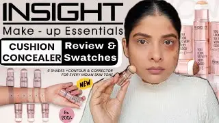*NEW* Insight Cosmetics Cushion Concealer Review | Insight Concealer Review | Antima Dubey [Samaa]