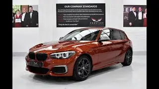 BMW M140i Shadow Edition Auto Adaptive M sport Suspension Sunset Orange. 4K VIDEO