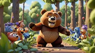 Benny Bear&rsquo;s Big Roar | Fun Nursery Rhyme | Kids Songs and Preschool Learning
