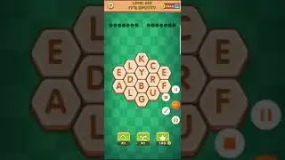 Letter Hexa Link Word Game Chapter 30: Level 591 to 600