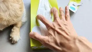 ASMR The sound of hands and tissue boxes playing since morning