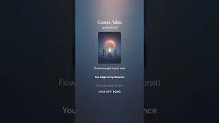 Cosmic Ashes