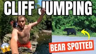 Cliff Jumping The Sinks Gatlinburg, TN | Family Vacation to Gatlinburg 🏔️