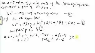 #MTH403 Lecture 18 Part 2 Example of Second degree 2