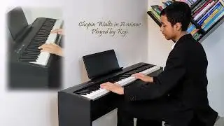 Chopin Waltz in A minor, played by Koji on Roland FP30x.