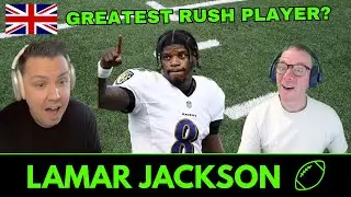 BRITS REACT to Lamar Jackson Making Grown Men Look SILLY For 5 Minutes Straight!