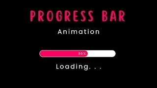 Creating a Stylish Progress Bar Loader with HTML and CSS *