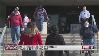Triad contact tracers track down people potentially exposed to the coronavirus