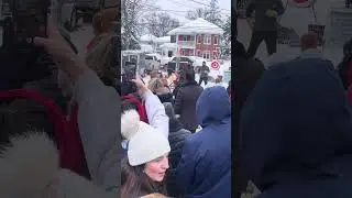 winter wood cutting show epic cold