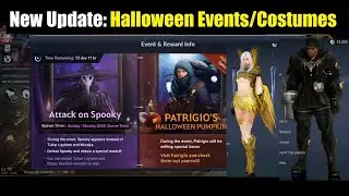 Black Desert Mobile Update : Halloween Events & Costumes + Class Balance