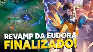 EUDORA É O NOVO META!! VISUAL E HABILIDADES FINALIZADAS! MOBILE LEGENDS