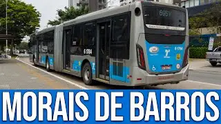 Parada Morais de Barros (Avenida Vereador José Diniz) - Movimentação de Ônibus #666