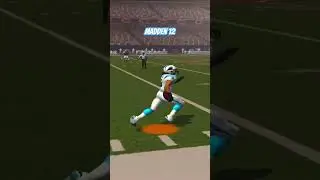 Rico Dowdle breaking a 91 yard Touchdown run! #fixmadden #maddenmod #madden12 #carolinapanthers