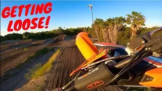 Tossing Around A New 2023 KTM 450 sxf - This Bikes a Monster 😳