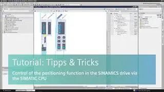 SINAMICS EPOS Tutorial - Control by SIMATIC | SIEMENS Motion Control | SINAMICS S210 | Startdrive