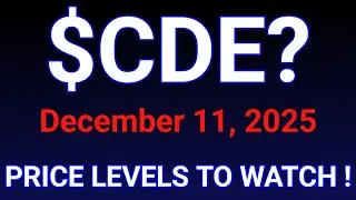 CDE Stock (Coeur Mining, Inc.) CDE Stock Technical Analysis | December 11, 2025