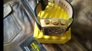Мужские часы хронограф. Бренд INVICTA золото-зелёный доставка - цена 220$ Ватсап:  +996 702993777
