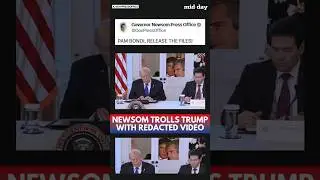 #PamBondi Release Those Files!  #California Gov #GavinNewsom Trolls #DonaldTrump Over #EspteinFiles