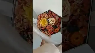 luxury preserved flower gift box