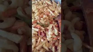 Macroni chips chicken #youtubeshorts #easyrecipe #pastarecipe