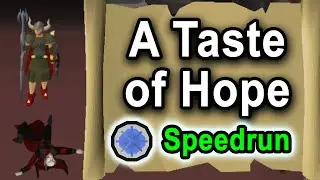 A Taste of Hope - Quest Guide OSRS