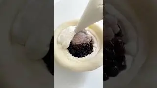 Make giant mochi with me #asmr #food #mochi #asmrfood #dessert #satisfying #lifestyle