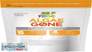 FROG Algae Gone Dry Formula Algaecide Removes Green and Yellow Algae Review