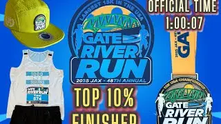 2025 Gate River Run 15k Championship Top 10% Finisher