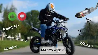 JE VOUS PRESENTE MA  MOTO (125 WRX) !! (V/max, fiche technique, point positif/n&eacute;gatif, etc...)
