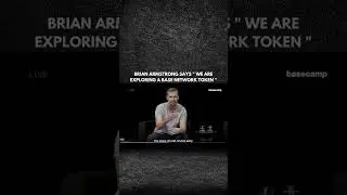 BRIAN ARMSTRONG SAYS  WE ARE EXPLORING A BASE NETWORK TOKEN?