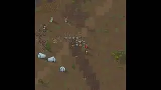 [Rimworld] 25x25 map challenge Time-Lapse